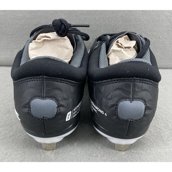 Nike Women’s HyperDiamond 4 Elite Softball Metal Cleats Size 7.5 (CZ5917-005) - Picture 4 of 10